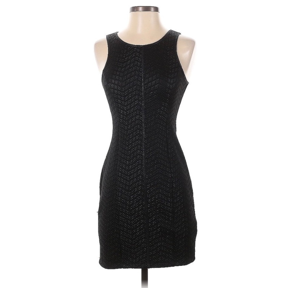 Metallic bodycon dress